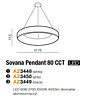 Závěsné LED svítidlo Sovana Pendant 80 CCT LED AZ3449 Azzardo