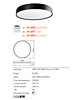 LED světlo Yomo 01-2570 Redo Group pr. 47cm bílé