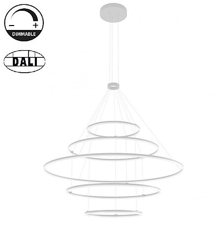 Závěsné LED svítidlo ORBIT 01-2248-DALI 3000K, Redo Group