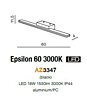 Nástěnné LED svítidlo Epsilon AZ3347 AZzardo, IP44