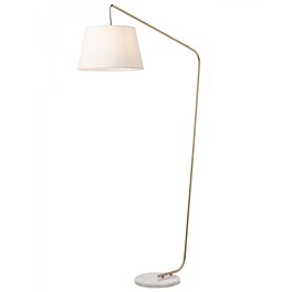 Stojací lampa KERMIT 01-3077 MATT GOLD/BEIGE