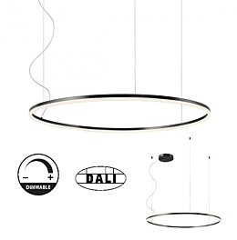 Stmívatelné závěsné LED svítidlo Orbit 01-1950-DALI 3000K Ø 100cm, Redo Group