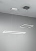 Italské LED světlo Fabas 3394-40-282 Bard šedé