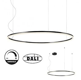 Stmívatelné závěsné LED svítidlo Orbit 01-1951-DALI 3000K Ø 120cm, Redo Group