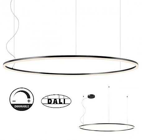 Stmívatelné nástěnné LED svítidlo Orbit 01-1952-DALI 3000K Ø 150cm, Redo Group