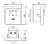 Čidlo pohybu CR-CR4L00-00 max.300W IP20 160°