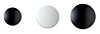 Nástěnné LED svítidlo Umbra 01-1331 Ø 16cm matná bílá Redo Group