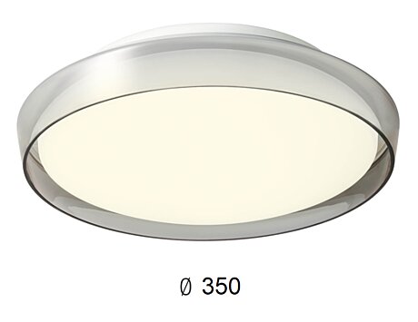 Stropní světlo Arca 01-3796 Redo group kouřové