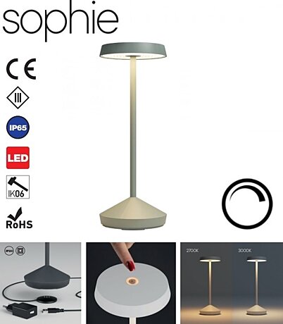 Stmívatelná LED lampička Sophie 90316 Redo Group