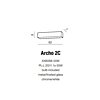 Nástěnné svítidlo Archo 2C AZ0328 Azzardo