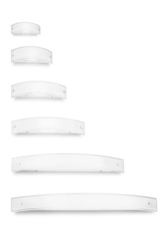 Nástěnné a stropní svítidlo Mille 1041 – bílé/bílé 60cm