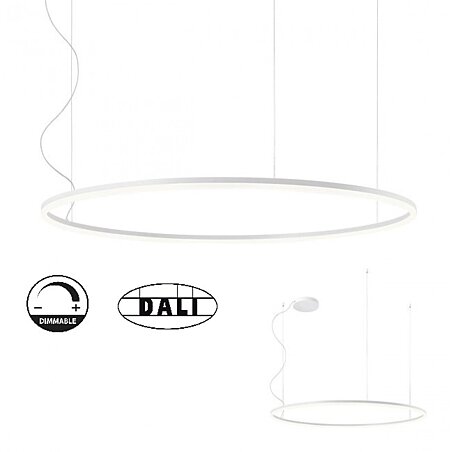 Stmívatelné závěsné LED svítidlo Orbit 01-1918-DALI 4000K Ø 120cm, Redo Group