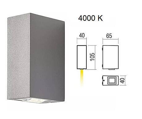 Venkovní světlo Ace 90416 Redo Group 4000K IP54