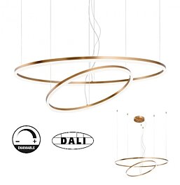 Stmívatelné závěsné LED svítidlo Orbit 01-1923-DALI 4000K Ø 100cm, Redo Group