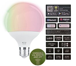 Chytrá 13W RGB LED žárovka 12254 Connect.Z Eglo