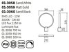 Stmívatelná LED lampička 01-3059 12W 3000K Smarter