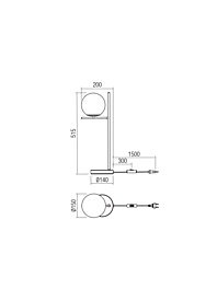 Montažní list Stojací lampa Smarter BOLDY 01-3073