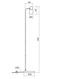 Montažní list Stojací lampa 01-3082 AURUM LAMP